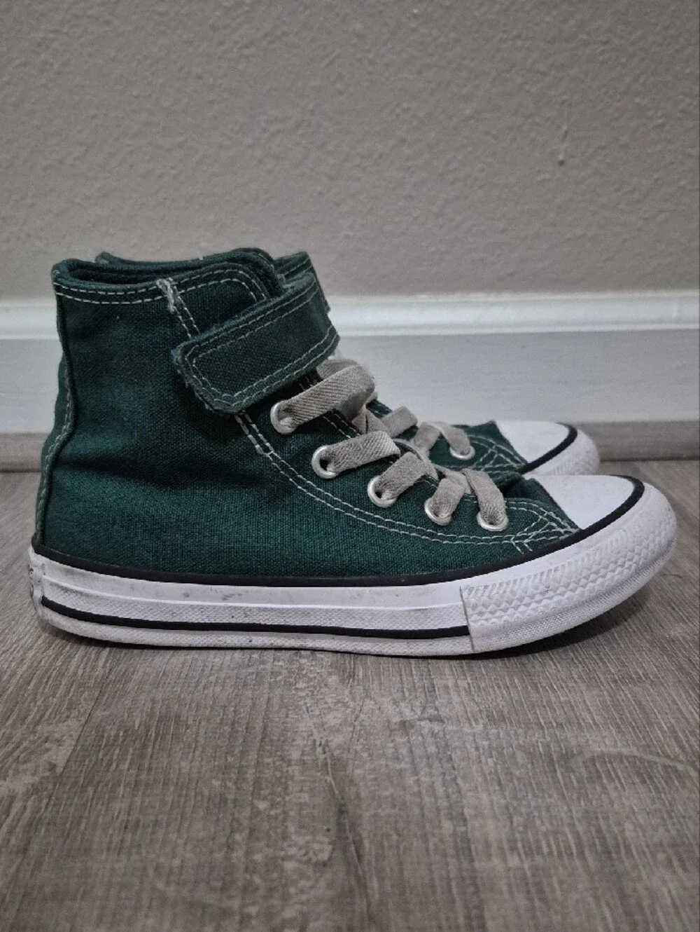 Converse Kids Green High Top All Star Sneakers